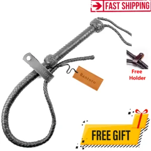 Black Single Tail Whip