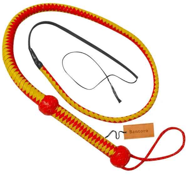 premium leather bullwhip