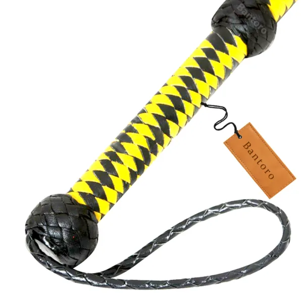 premium leather bullwhip