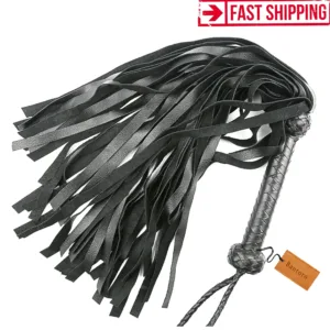 The Black Leather Flogger