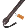 leather bullwhip handle