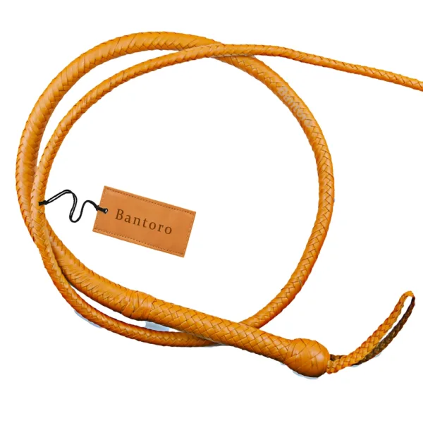 16-Plait Kangaroo Leather Bullwhip