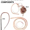 whip construction parts