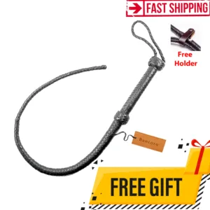 Black Single Tail Whip