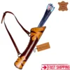 brown archery quiver