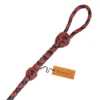 braided leather whip