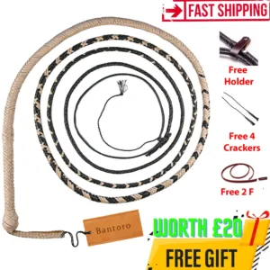 kangaroo leather bullwhip for sale