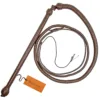 brown leather stockwhip