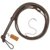 brown kangaroo leather bullwhip