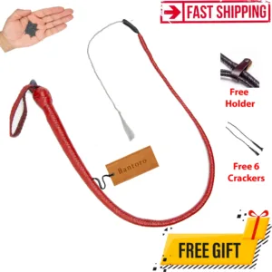 Red 3 Feet Snake Whip