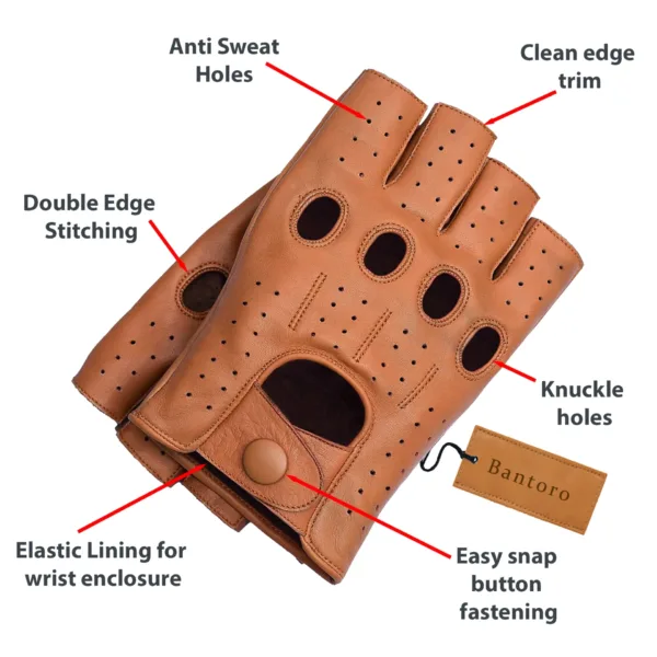 Sheepskin Leather Gloves
