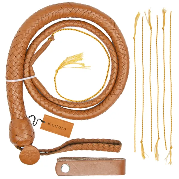 3ft leather snake whip