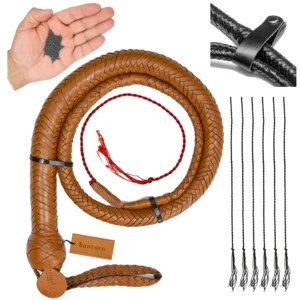 3ft leather snake whip