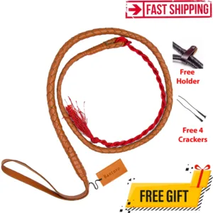 Hunting Leather Whip