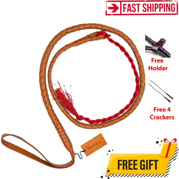Hunting Leather Whip
