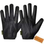 Black Kevlar Leather Gloves