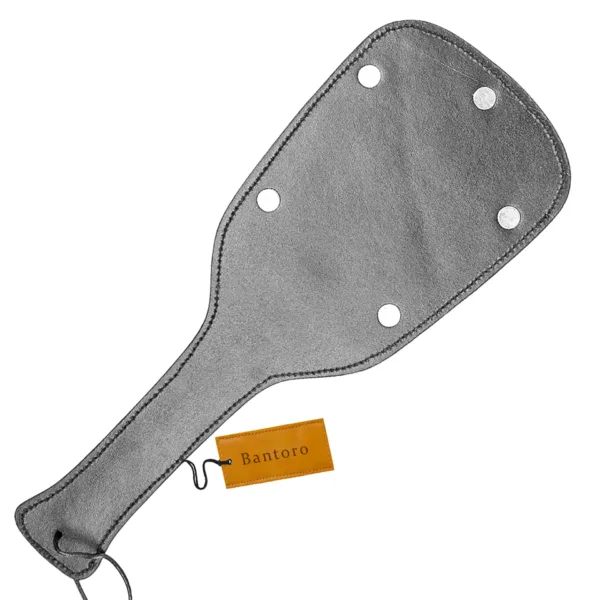 Black Leather Spanking Paddle