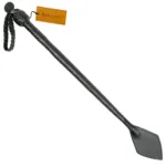 Black Leather BDSM Spanking Paddle