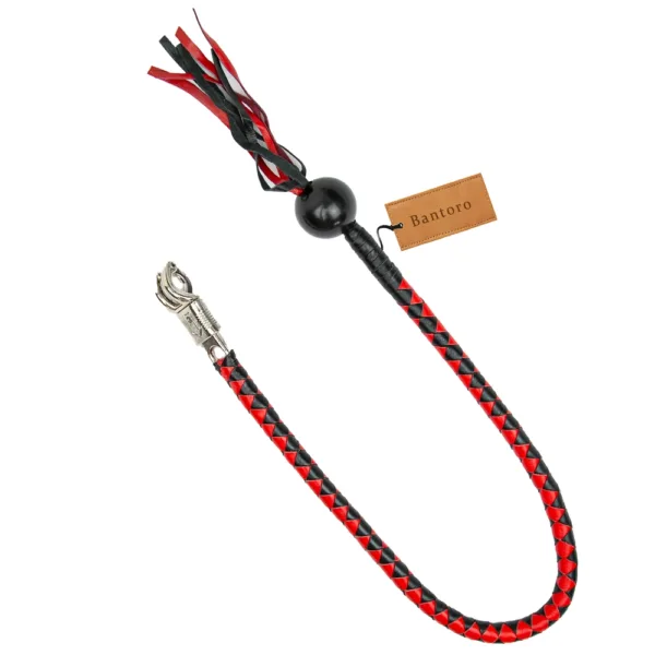 Biker Whip with Pool Ball