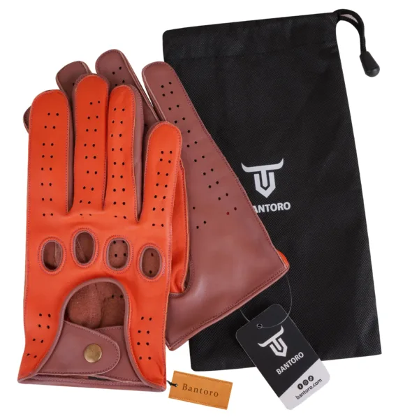 Découvrez nos gants de conduite en cuir pleine fleur marron, faits main : élégants, durables, tactiles, offrant confort et excellente prise en main.