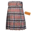 Men’s Scottish kilt showing 5-yard traditional construction