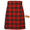 Men’s Scottish kilt full-length view showing 24-inch drop