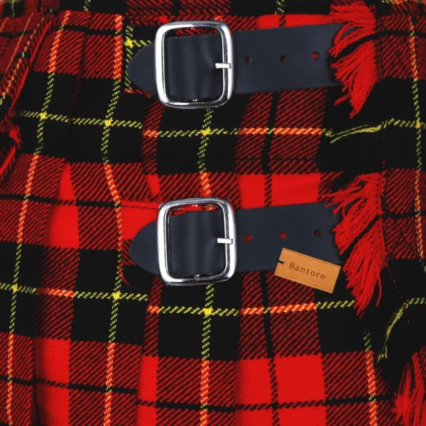 Men’s Scottish kilt with belt loops suitable for kilt belt