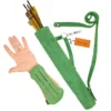 Traditional Archery Quiver With Arm Guard