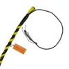 mini pocket whip 3ft yellow black whip cracker tip extended