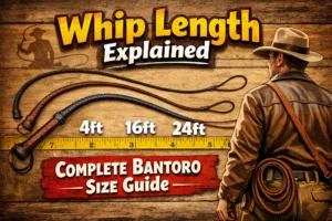 Whip Length Explained – Complete Bantoro Size Guide