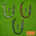 bdsm dragon tail whip set black red white leather full length display all variants
