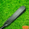 leather flogger premium black tail end flat impact tip