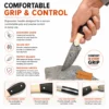 Damascus Hunting Knife comfortable grip and control during outdoor use