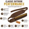 Premium Leather Shotgun Cartridge Belt brown adjustable hunting ammo belt with quick access shell loops